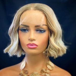 Custom Colored, Machine Stitched Wig